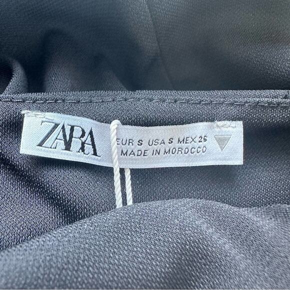 NWT ZARA GATHERED DRESS - Picture 10 of 13